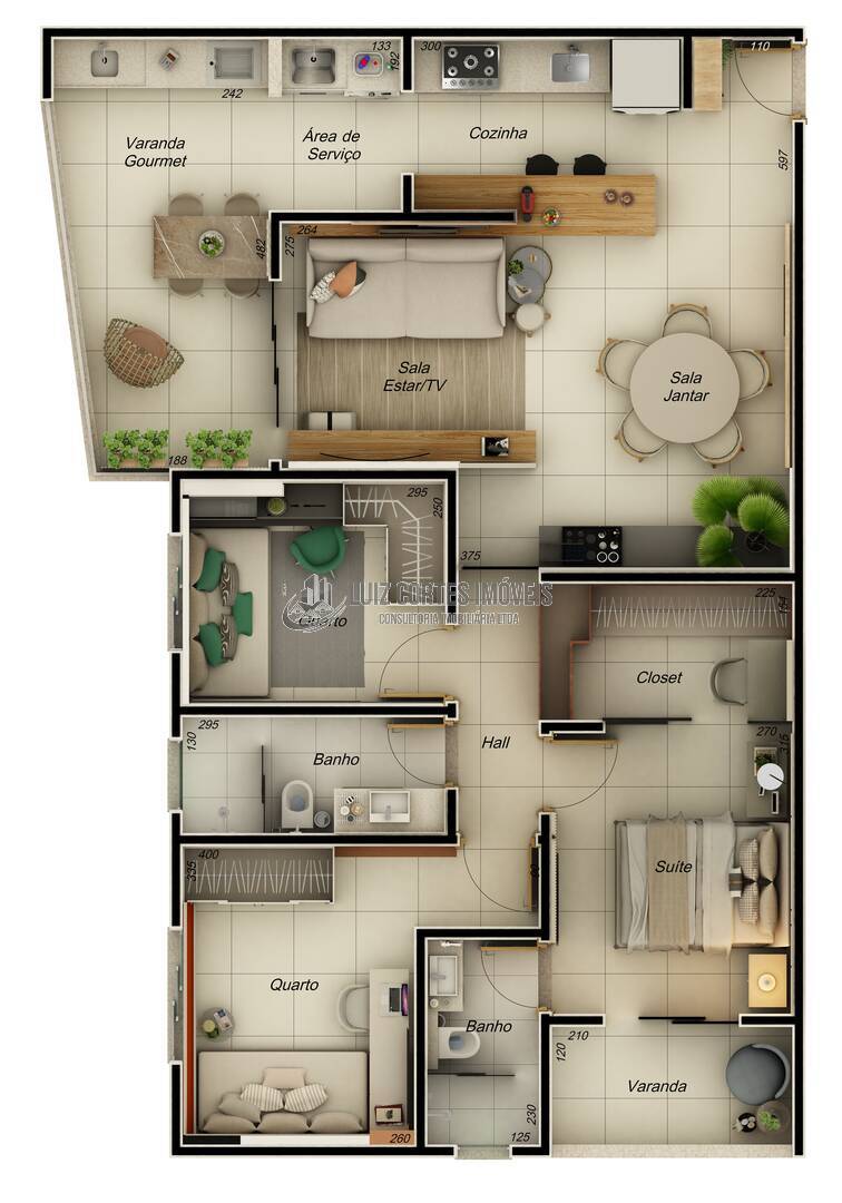 Apartamento à venda com 3 quartos, 96m² - Foto 38