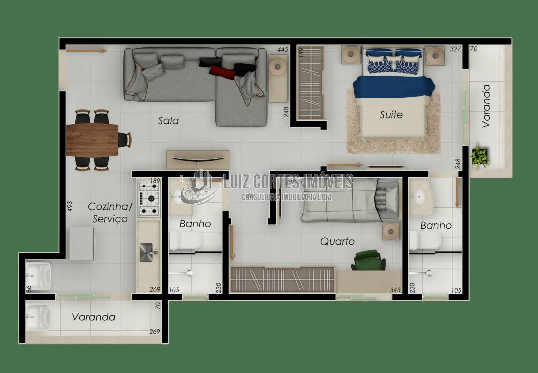 Apartamento à venda com 2 quartos, 48m² - Foto 12